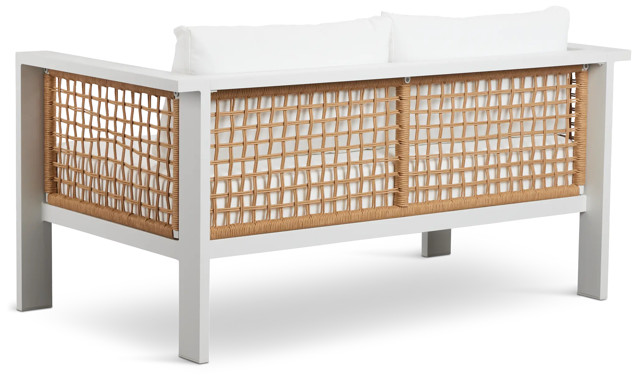 Sunrise White Loveseat Sunrise White Loveseat