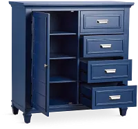 Cape Cod Blue Door Chest