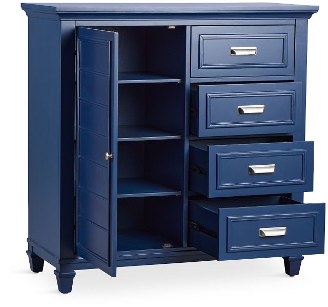 Cape Cod Blue Door Chest