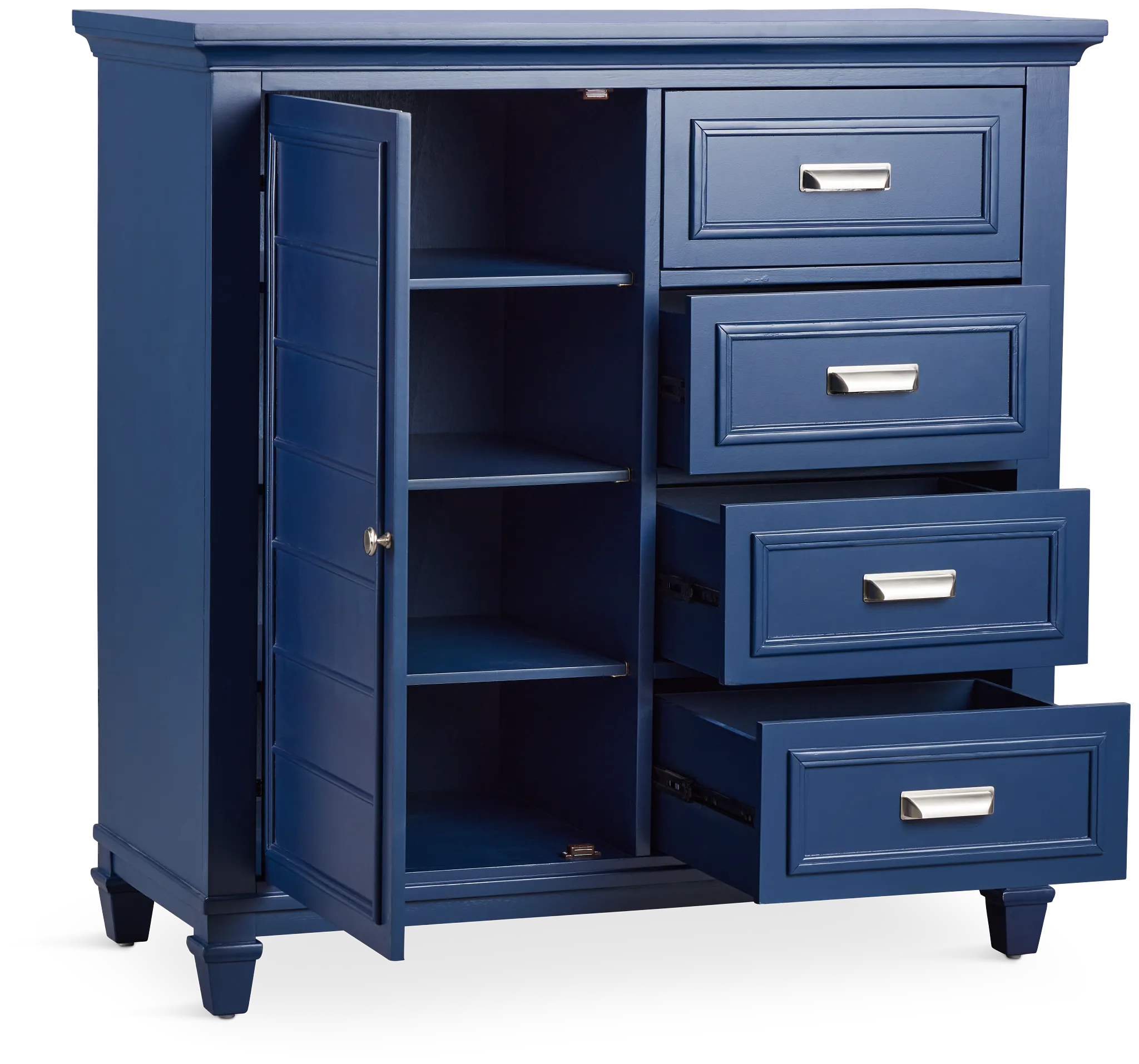 Cape Cod Blue Door Chest
