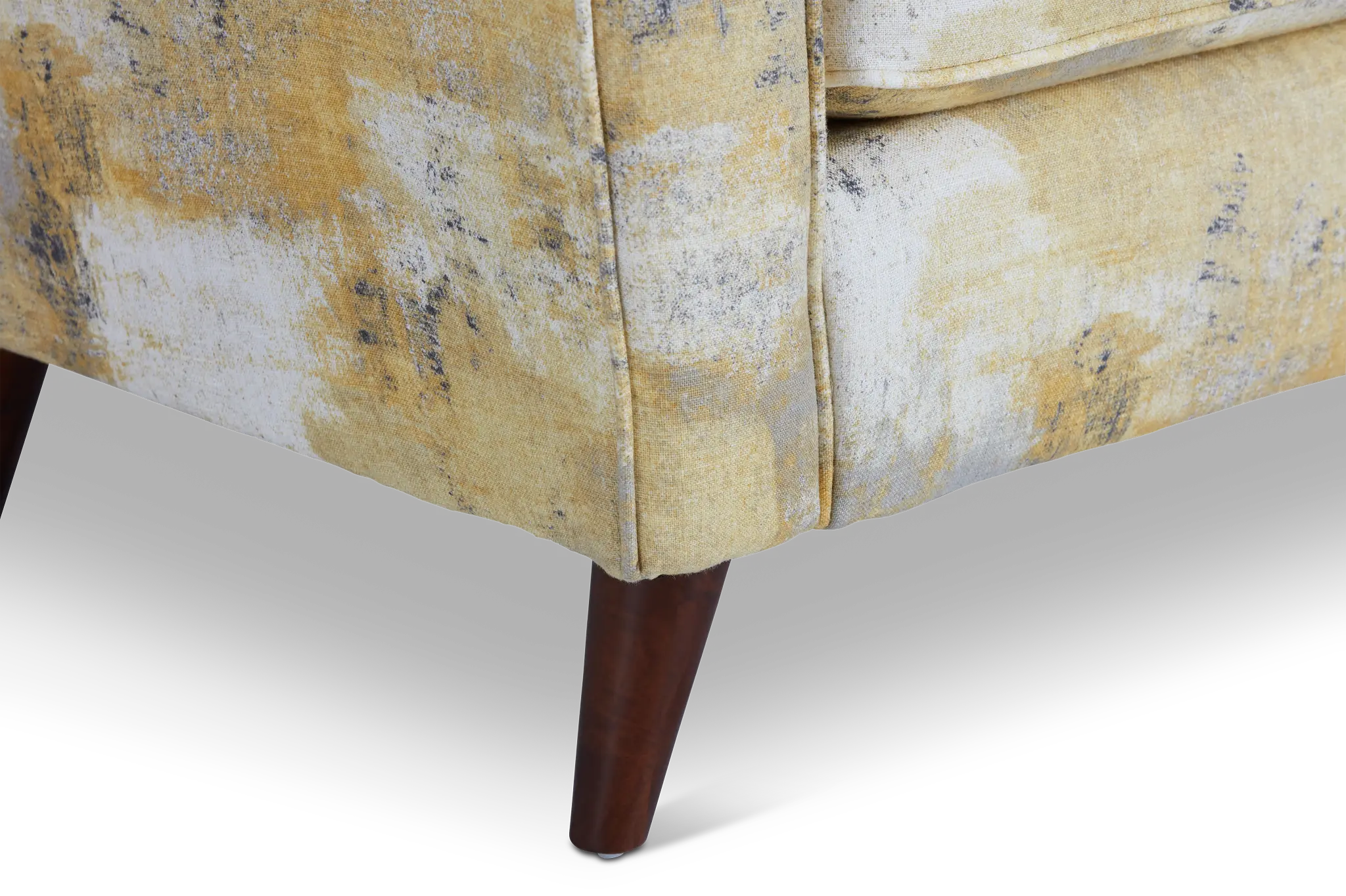 Antalya Yellow Fabric Accent Chair Antalya Yellow Fabric Accent Chair