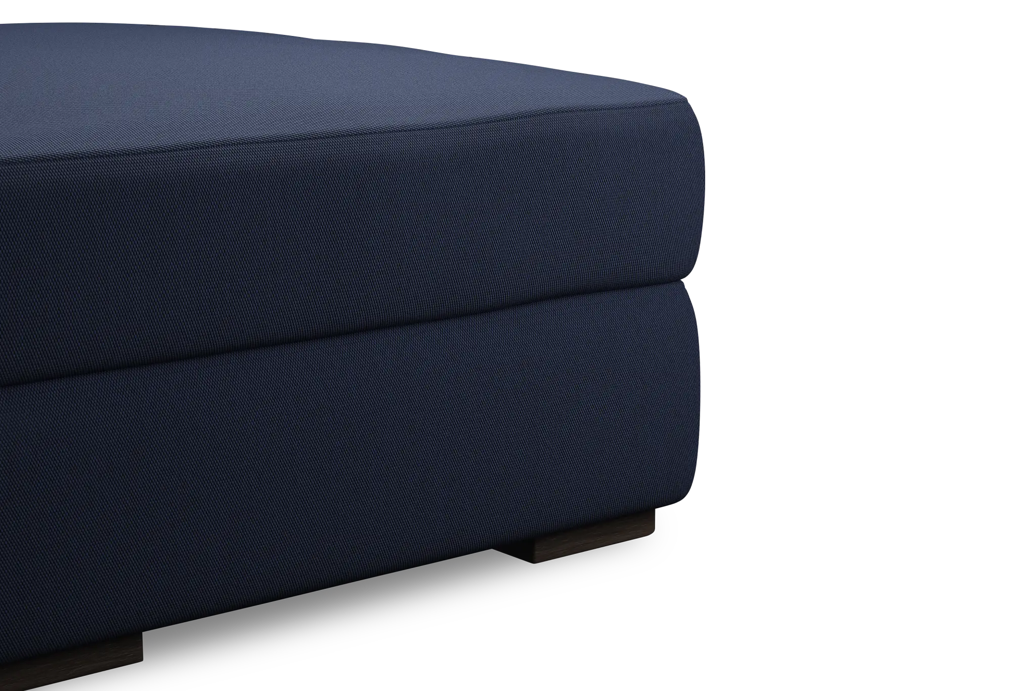 Edgewater Peyton Dark Blue Ottoman Edgewater Peyton Dark Blue Ottoman