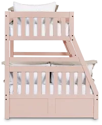 Charleston Pink Trundle Bunk Bed
