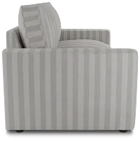 Siesta Sea Lane Light Gray Fabric Loveseat