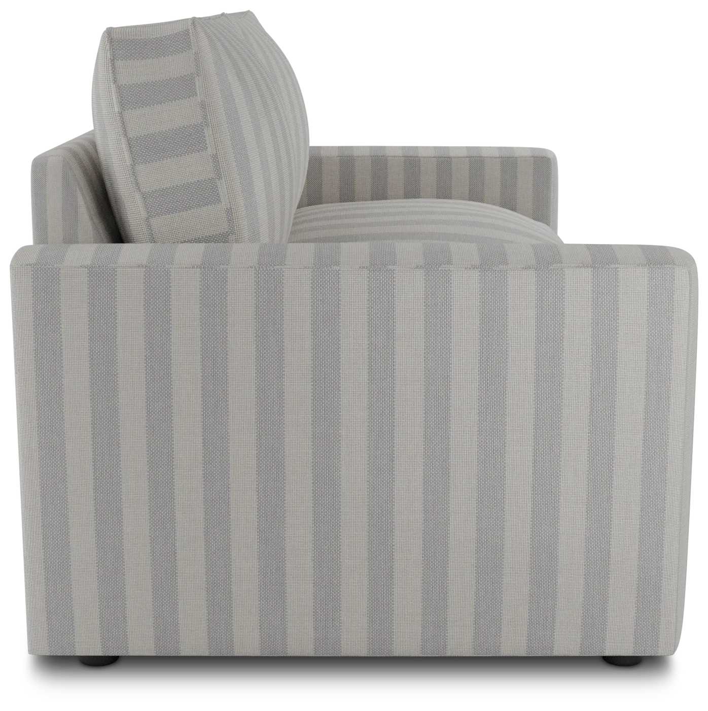 Siesta Sea Lane Light Gray Fabric Loveseat