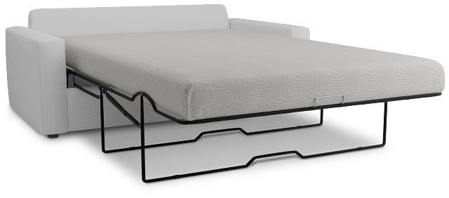 Siesta Suave White Fabric Cooling Memory Foam Sleeper