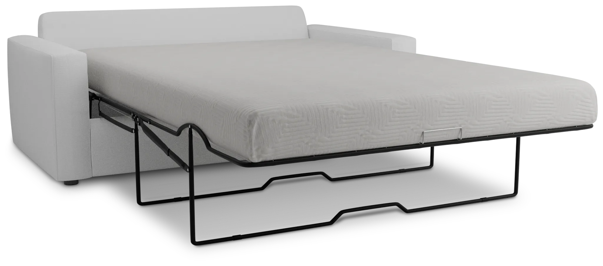 Siesta Suave White Fabric Cooling Memory Foam Sleeper