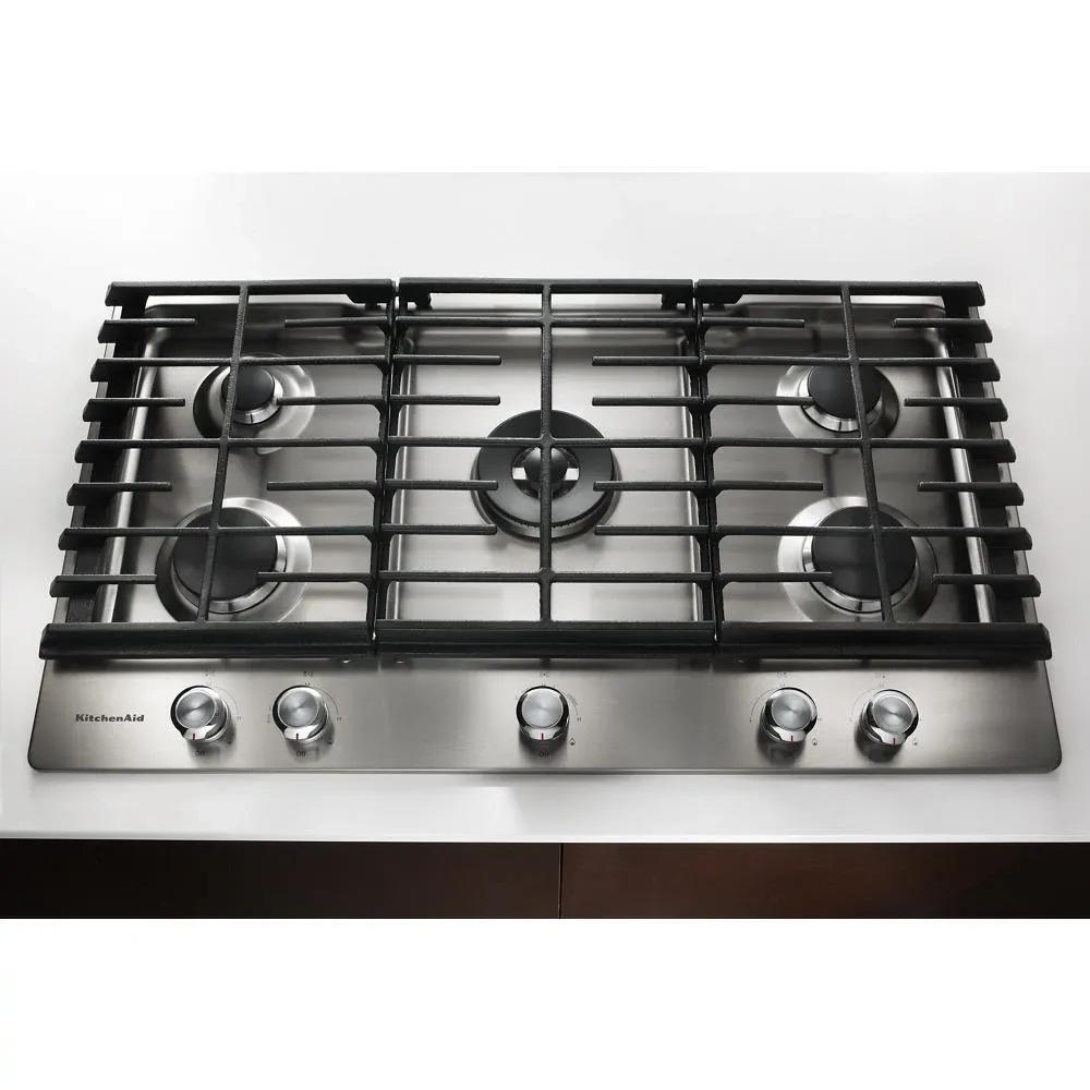 Kitchenaid 556 Series Stainless Steel Gas Cook Top