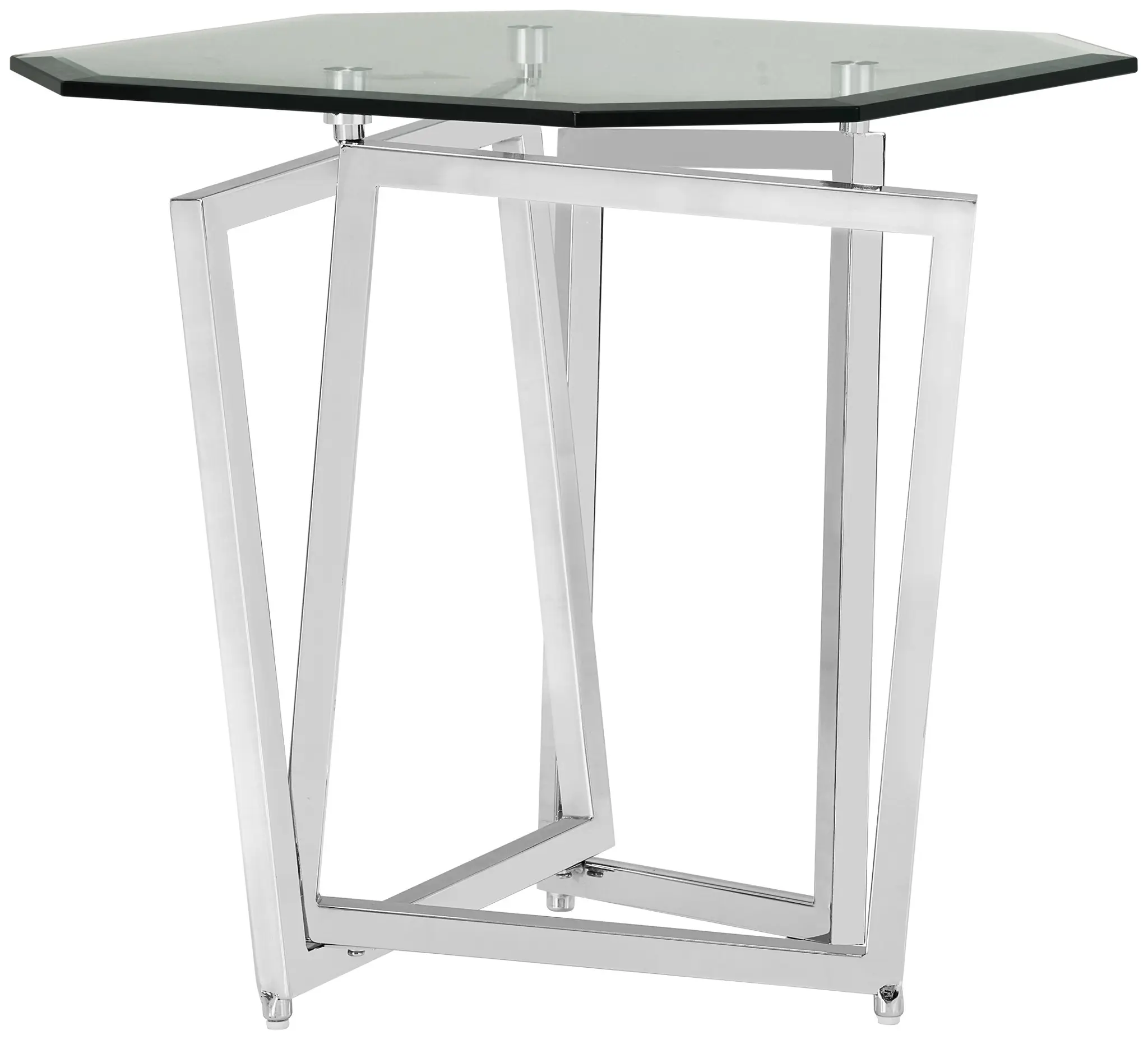 Royce Glass End Table Royce Glass End Table