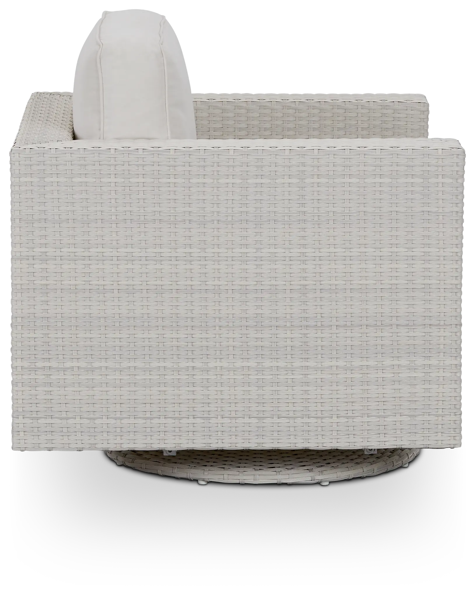 Biscayne White Swivel Chair Biscayne White Swivel Chair