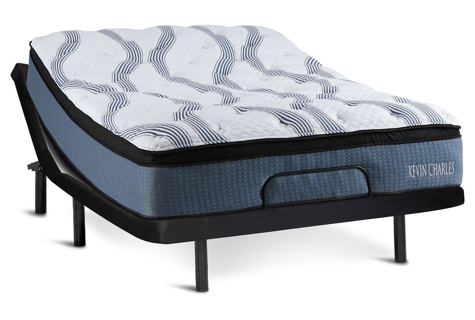 Kevin Charles Smyrna Plush Bronze Adjustable Mattress Set