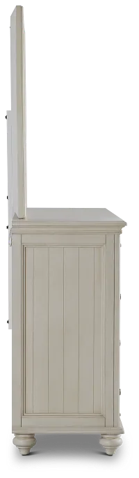 Savannah Ivory Dresser & Mirror
