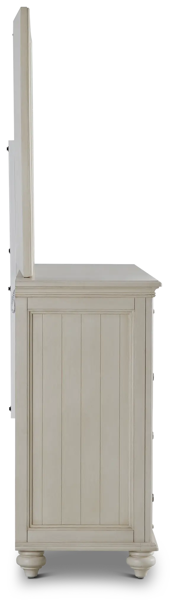 Savannah Ivory Dresser & Mirror Savannah Ivory Dresser & Mirror
