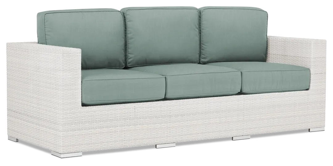 Biscayne Teal Sofa