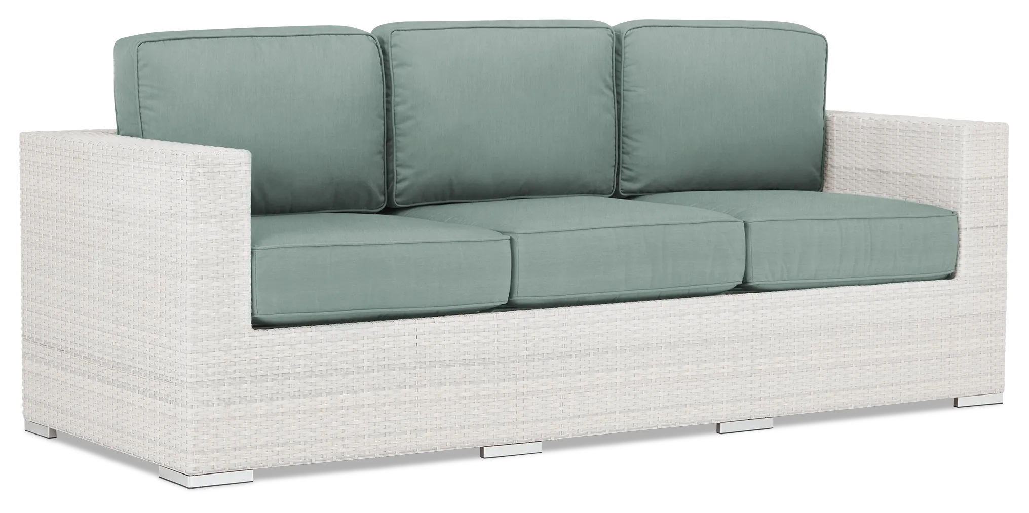 Biscayne Teal Sofa