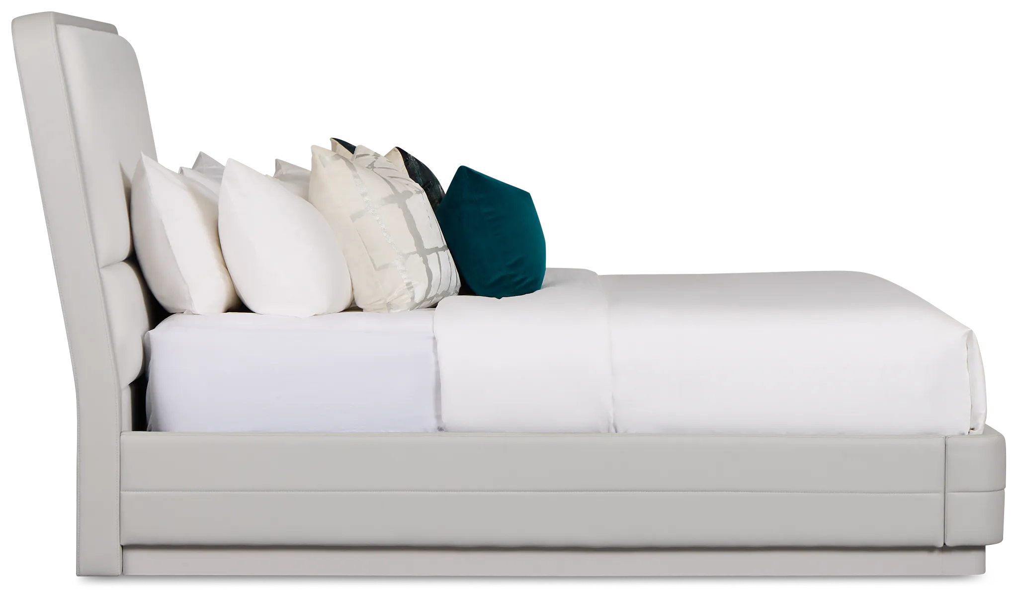Sinfonia Gray Uph Platform Bed