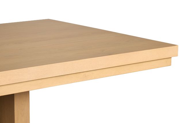 Highland Light Tone Rect Trestle Table