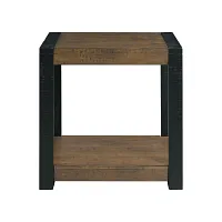 Hanan Mid Tone Square End Table