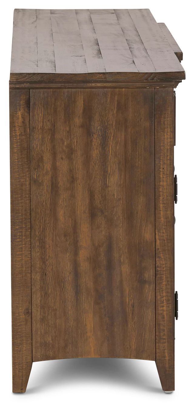 Heron Cove Mid Tone 80" Tv Stand