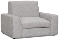 Calista Pewter Fabric Chair