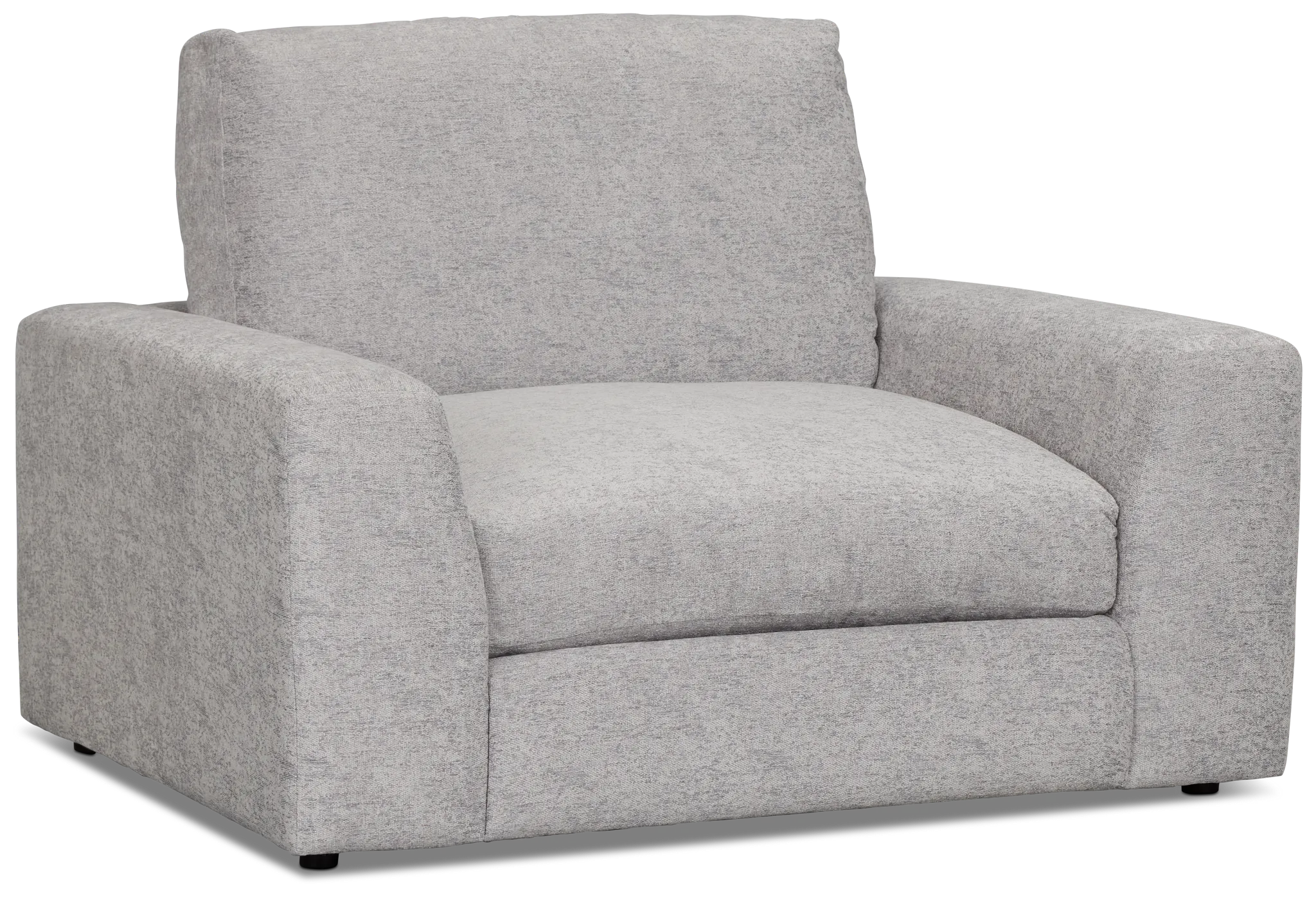 Calista Pewter Fabric Chair