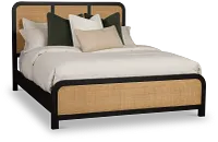 Pacific Two-tone Platform Bed