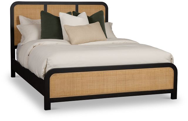 Pacific Two-tone Platform Bed