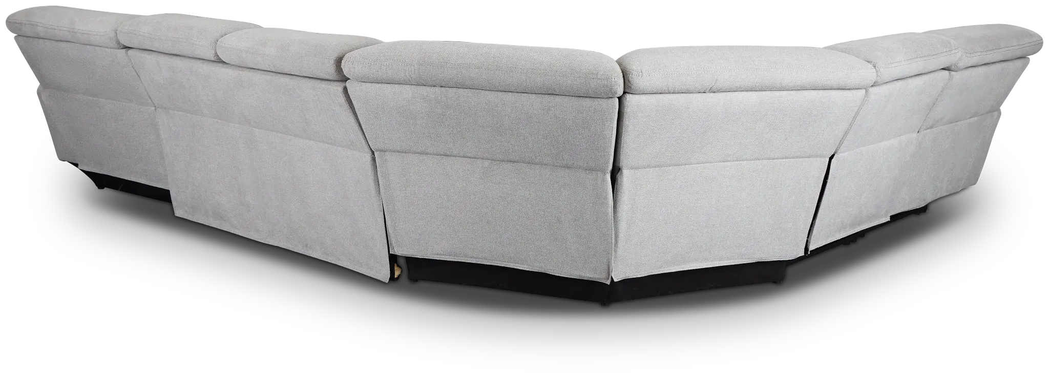 Callum Light Gray Storage Small Right Dual Power Chaise Sleeper Sectional Callum Light Gray Storage Small Right Dual Power Chaise Sleeper Sectional