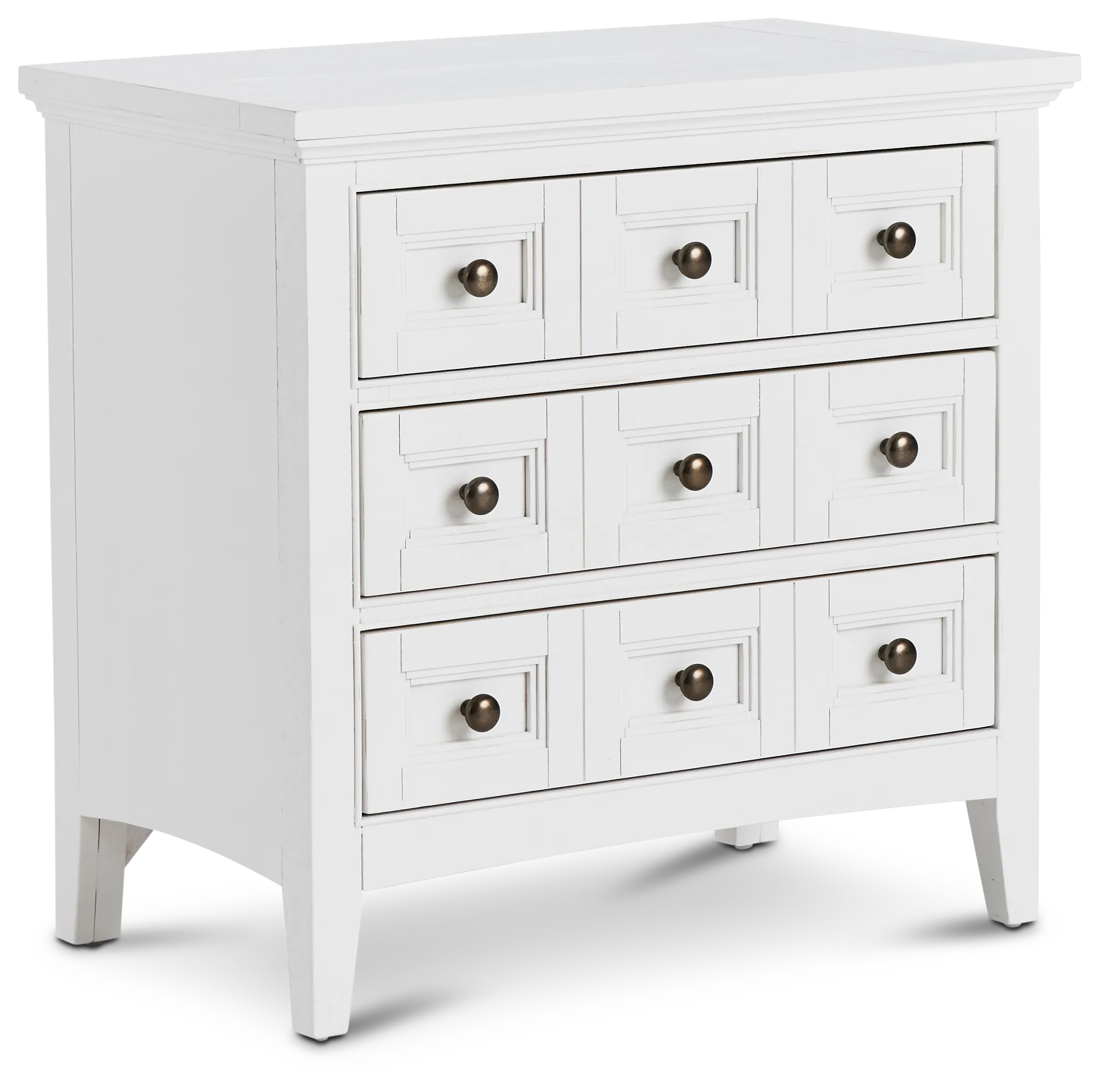 Heron Cove White Nightstand