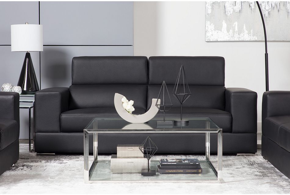 Maxwell Black Micro Sofa Living Room Sofas City Furniture Maxwell Black Micro Sofa Living Room