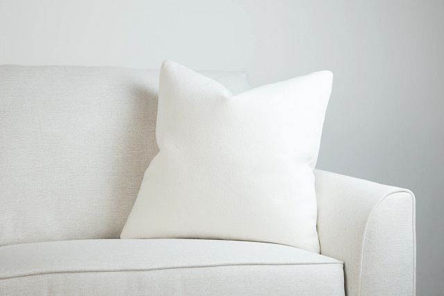 Eden Ivory 22" Accent Pillow