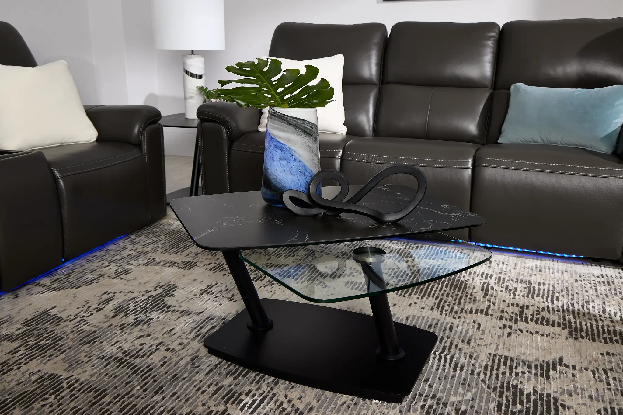 Jagger Black Rectangular Coffee Table Jagger Black Rectangular Coffee Table