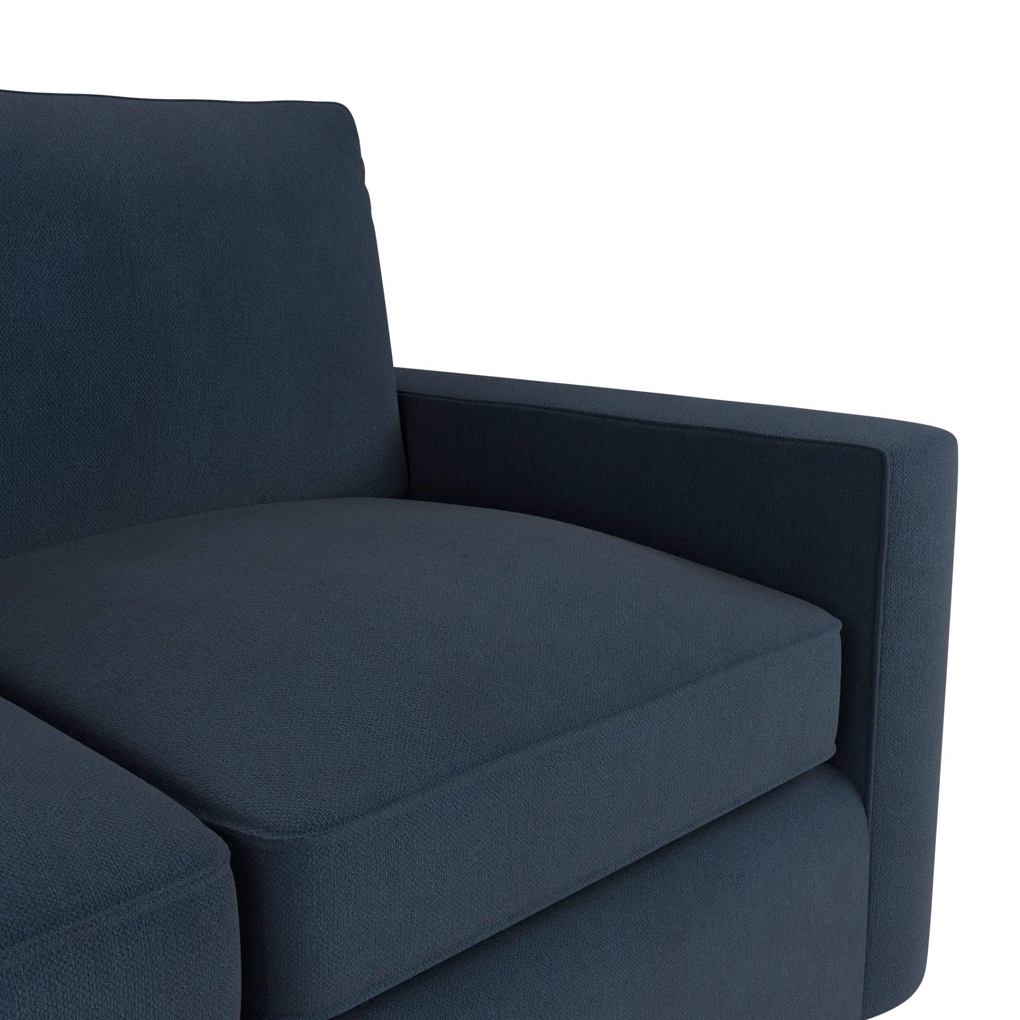 Siesta Revenue Dark Blue Fabric Loveseat Siesta Revenue Dark Blue Fabric Loveseat