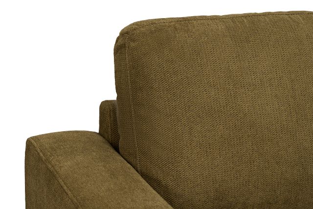 Carmen Green Fabric Sofa