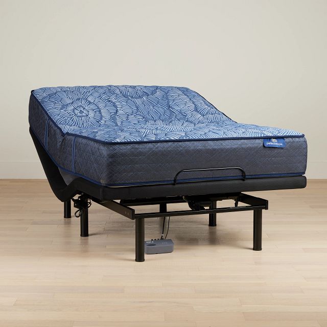 Serta Perfect Sleeper Cobalt Calm Extra Firm Elite Adjustable Mattress Set