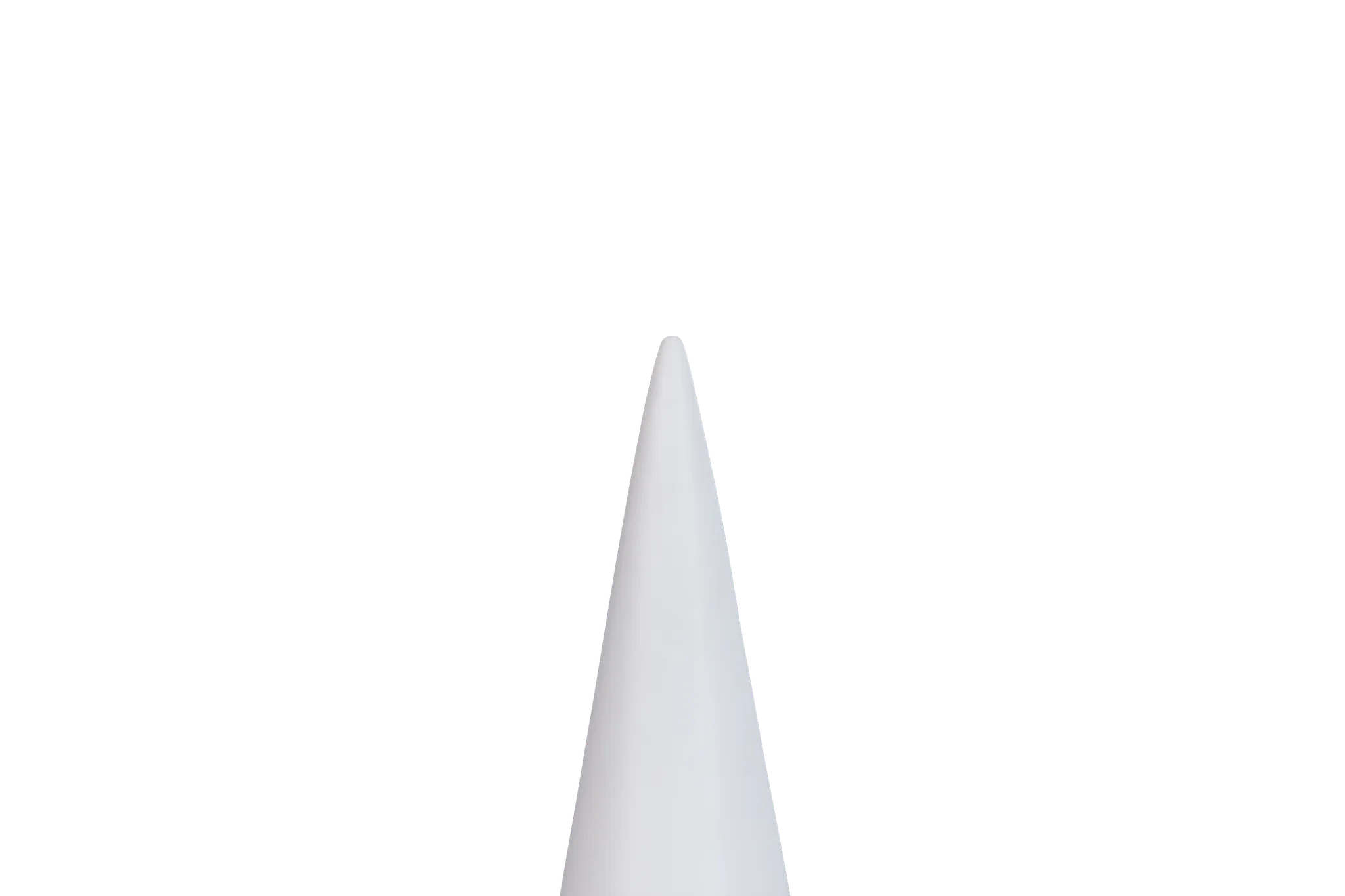 Totem White Large Tabletop Accessory