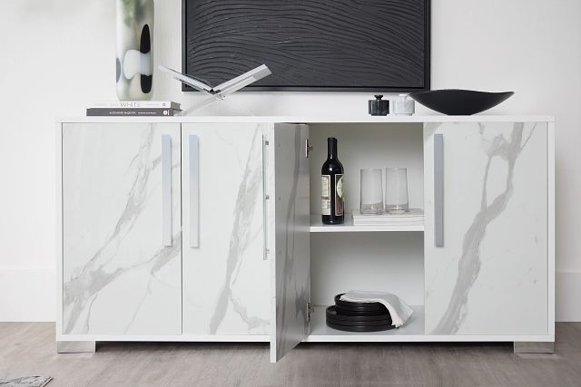 Modena White Buffet