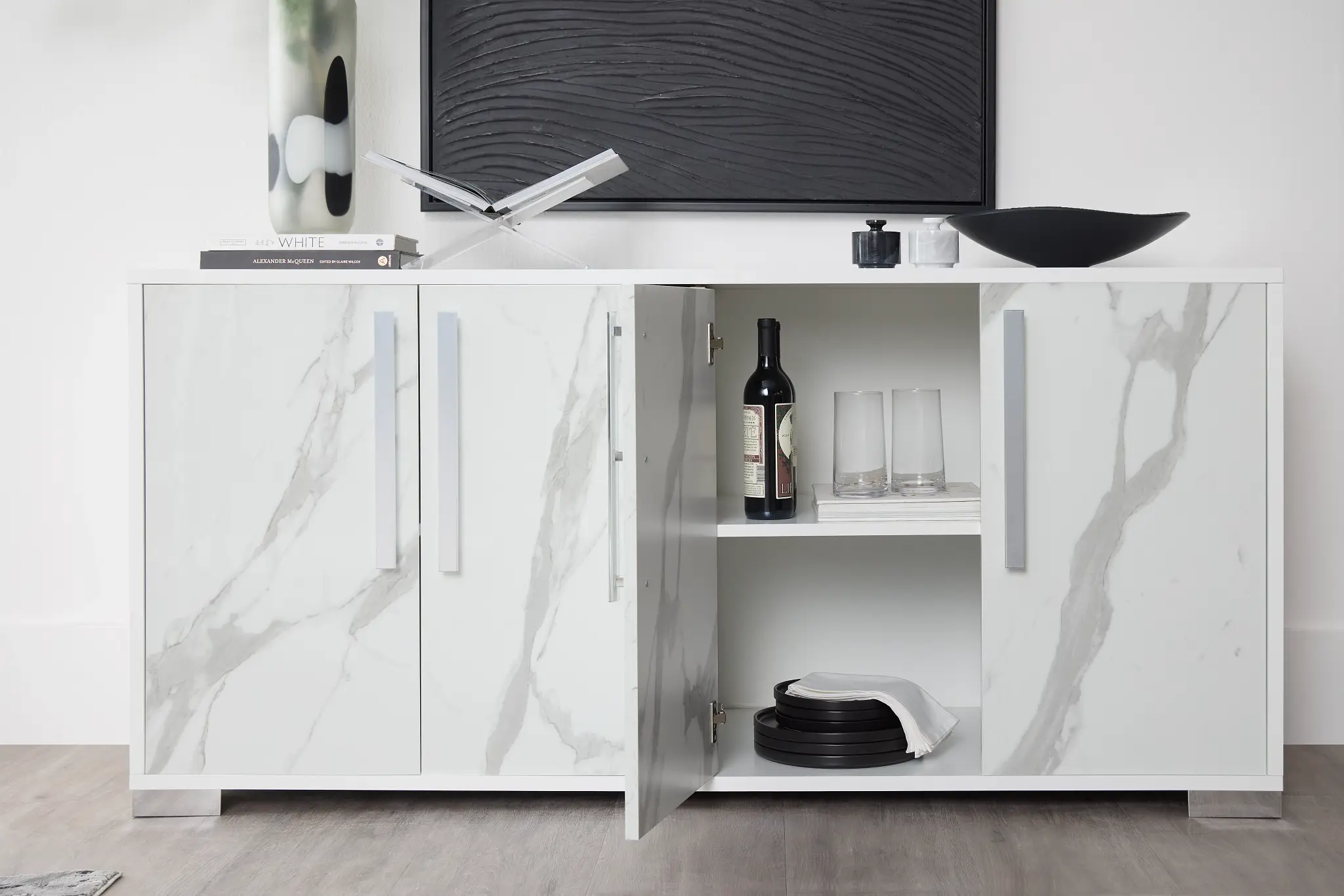 Modena White Buffet Modena White Buffet