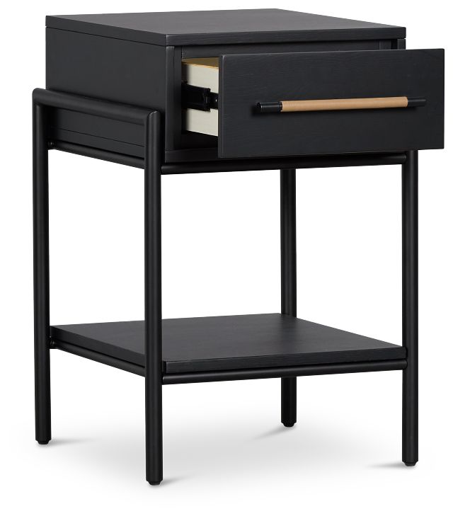 Highland Black End Table