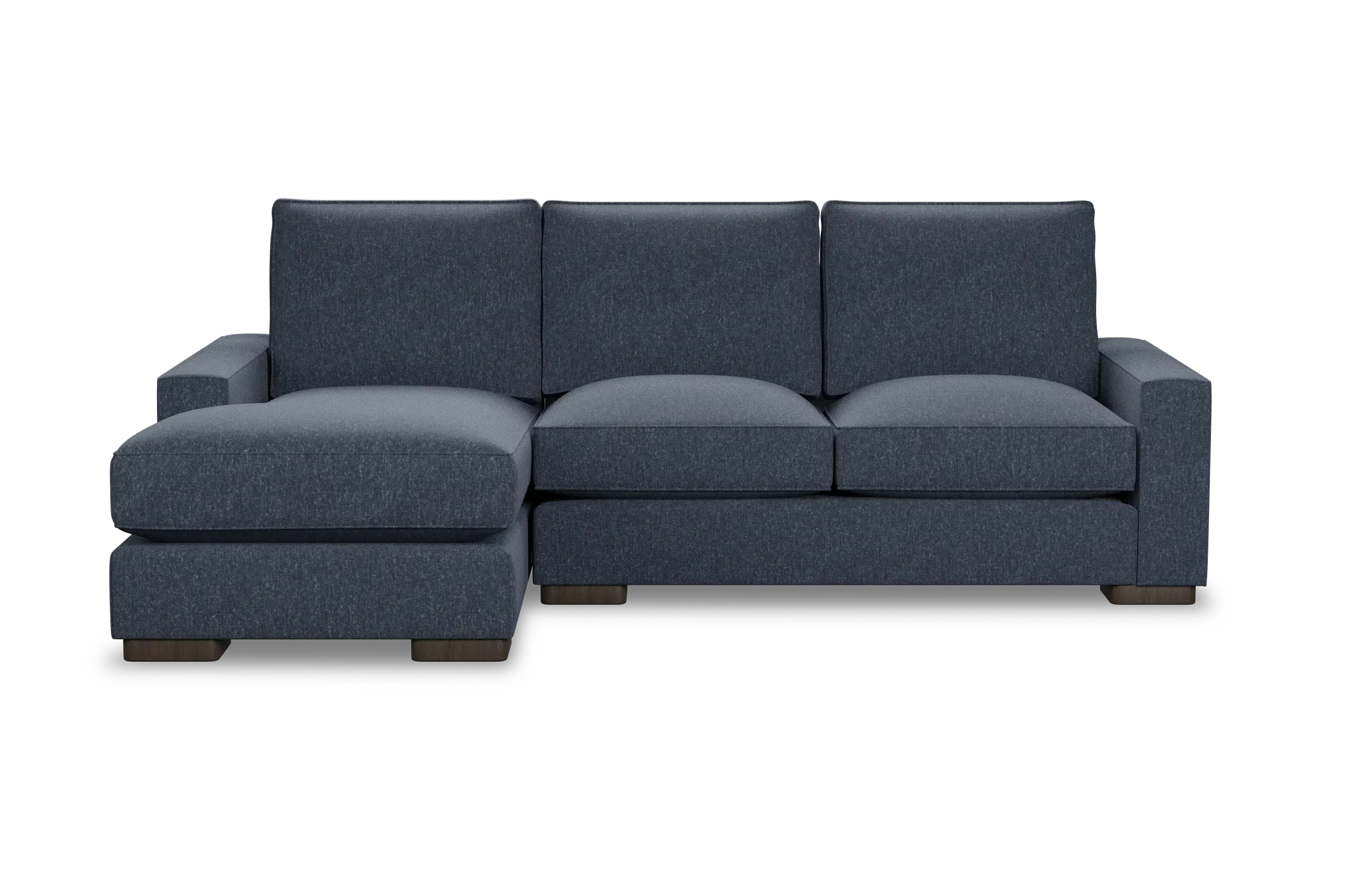 Edgewater Maguire Blue Left Chaise Sectional