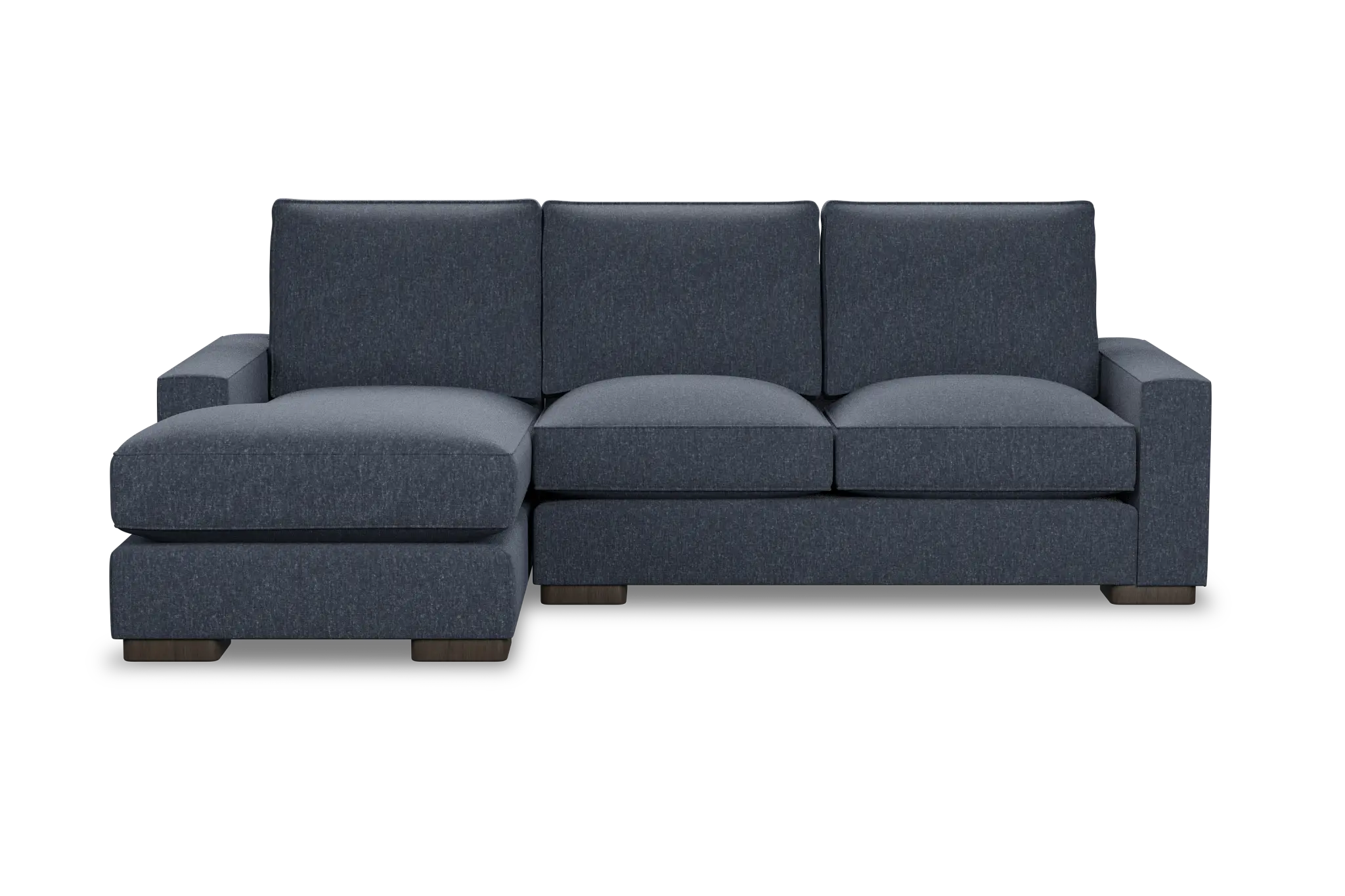 Edgewater Maguire Blue Left Chaise Sectional Edgewater Maguire Blue Left Chaise Sectional