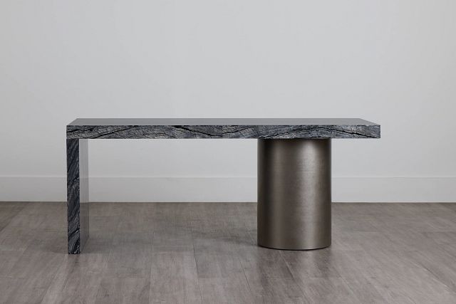 black marble top desk