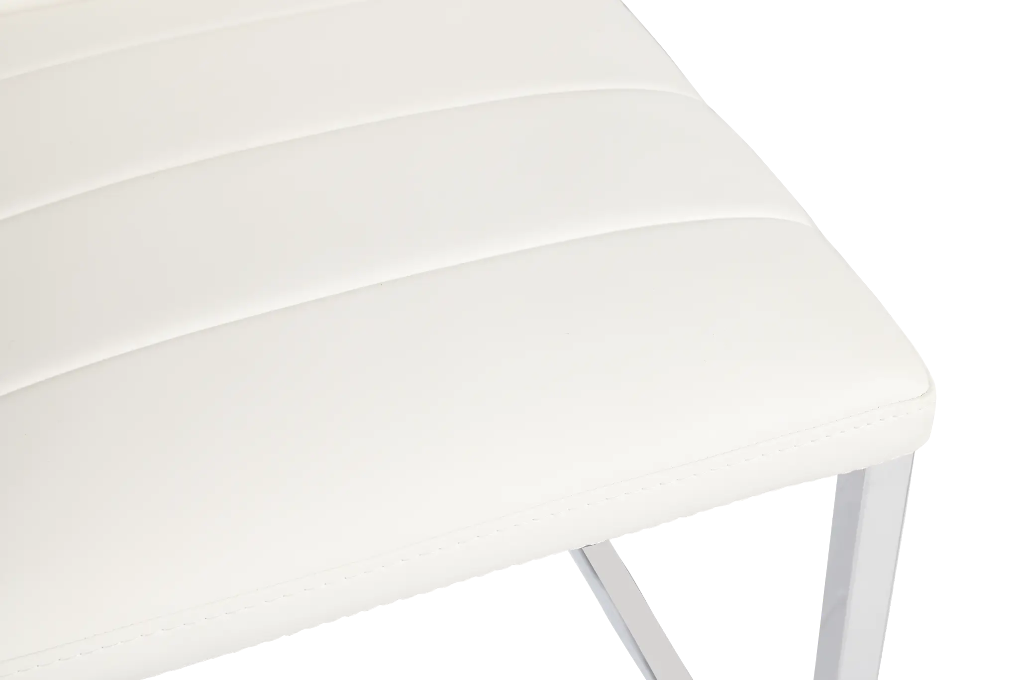 Amalfi White 30" Upholstered Barstool Amalfi White 30" Upholstered Barstool