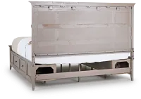 Heron Cove Light Tone Panel Storage Bed