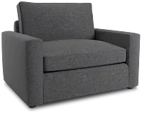Siesta Delray Dark Gray Fabric Chair