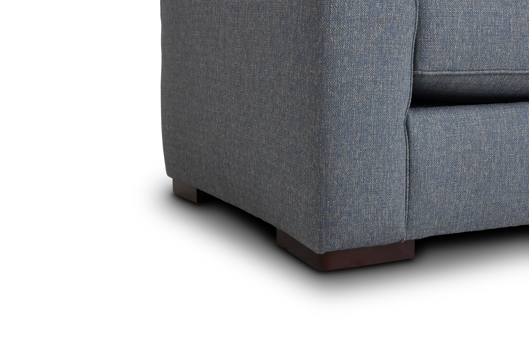 Austin Blue Fabric Loveseat