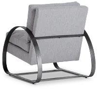 Porter Gray Fabric Accent Chair