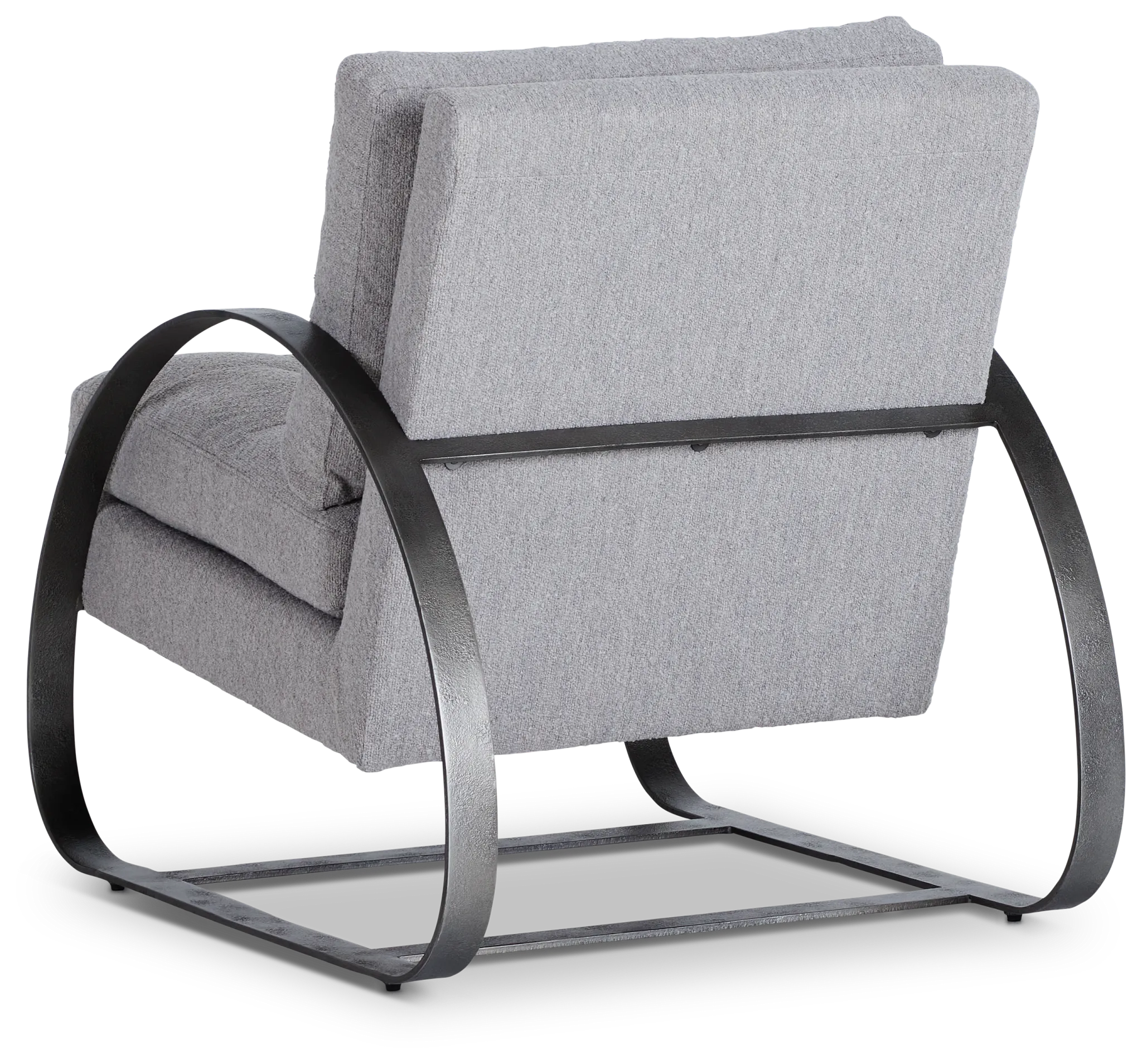 Porter Gray Fabric Accent Chair