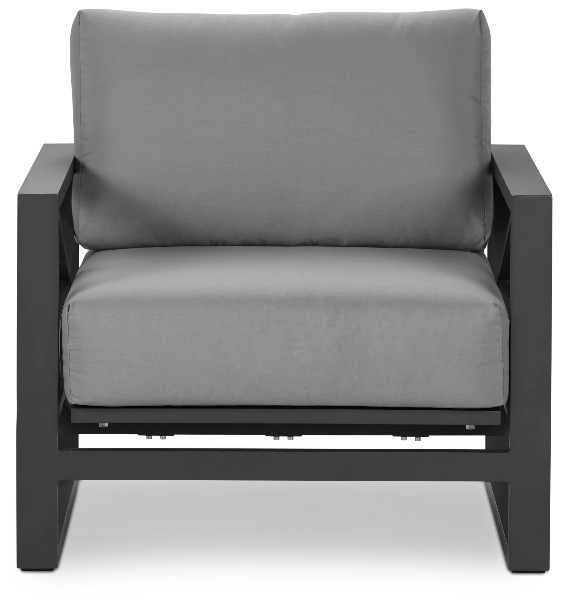 Linear Dark Gray Rocking Chair