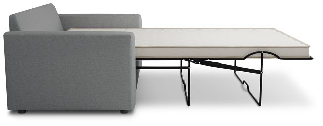Siesta Suave Gray Fabric Innerspring Sleeper